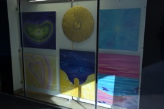 Schaufenster der Galerie in Kitzbuehel